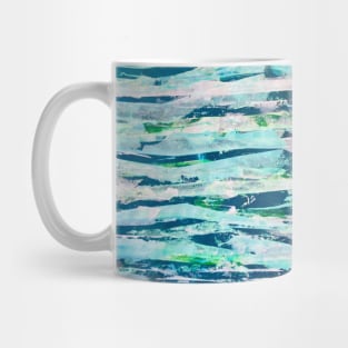 "Water Lines" original painting by Margo Humphries Mug